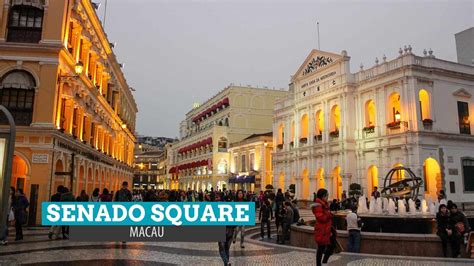 SENADO SQUARE to ST. PAUL RUINS, MACAU: A DIY .